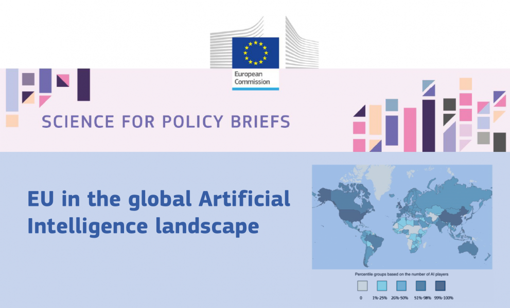 EU in the global Artificial Intelligence landscape