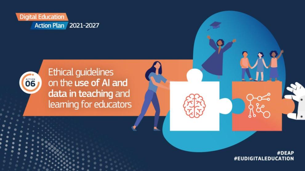 Presentation of Ethical guidelines on the use of AI and data in teaching and learning for educators