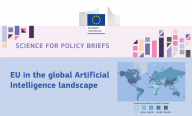 EU in the global Artificial Intelligence landscape