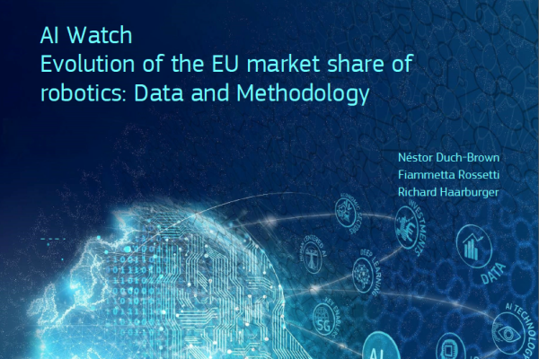 Evolution of the EU market share of robotics: Data and methodology
