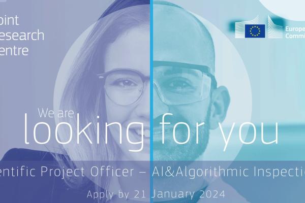 Open vacancy for an AI & Algorithmic Inspections Specialist